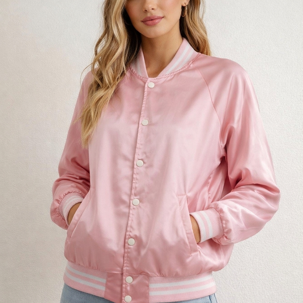 Vintage Hartwell Jacket Pink 80's Made USA
